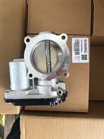 img 2 attached to 🔌 Fuel Injection electric Throttle Body for CMAX, ESCAPE, FUSION, TRANSIT CONNECT, MKZ, MARINER, MILAN - Direct Replacement 9L8Z9E926A