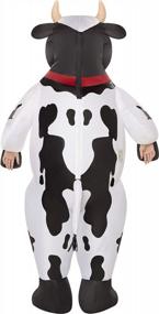 img 2 attached to Spirit Halloween Kids Inflatable Cow Costume