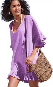 img 4 attached to Women'S Summer Beach Cover Up Tunic Dress - Cute And Stylish