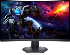 img 4 attached to 💻 Dell S3222DGM 31.5 Inch FreeSync Monitor, 800x600p Resolution, 120Hz Refresh Rate, Curved Display, Adaptive Sync, Model 210AZZR, HDMI Connection, LED Backlighting