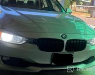 img 1 attached to BMW 3 Series F30 F31 2012-2018 Front Kidney Grille Grill Double Slats Gloss Black Zealhot F30 review by Terry Gernes
