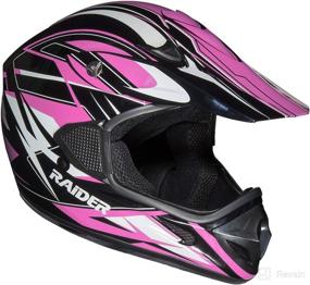 img 4 attached to Raider Unisex Road Adult MX Pink Small
