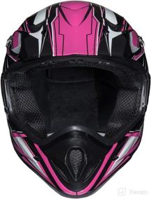 img 2 attached to Raider Unisex Road Adult MX Pink Small