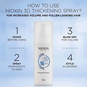 img 2 attached to 💆 Nioxin Thickening Spray 5: Enhance Your Hairstyle with Added Thickness