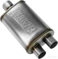 ๐ flowmaster 72198 exhaust muffler, brushed finish - 1 pack logo