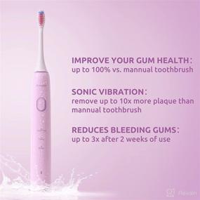 img 1 attached to 🦷 M Teeth X5 Rechargeable Toothbrush: Top Recommended Oral Care Product