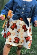 картинка 1 прикреплена к отзыву Джинсовый сарафан без рукавов и юбка-пачка с цветочным принтом для маленьких девочек - One-Piece Princess Outfit от Enlifety от Kevin Miller