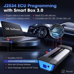 img 3 attached to 🔧 2022 LAUNCH X431 PRO5 Сканер: улучшенный инструмент для перепрограммирования J2534 от X431 V+, онлайн-кодирование ЭБУ с более чем 50+ сервисами, двунаправленный диагностический сканер, SmartBox 3.0 CANFD & DOIP, 2 года обновления.