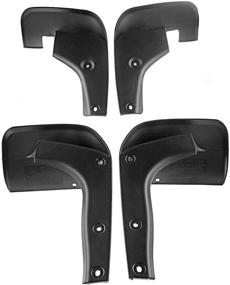 img 1 attached to 🚗 Complete Set of 4 Front and Rear Side Splash Guards Mud Flaps Mudguard Fender Flares Replacement for Lexus RX330 RX350 RX400h (Sport Utility)