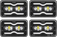 headlights suparee rectangle replacement feightliner logo