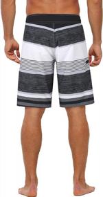 img 3 attached to Get Ready For Summer With Yaluntalun'S Quick-Dry Men'S Swim Trunks - Beachwear Must-Have!