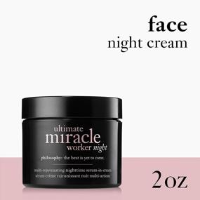 img 3 attached to Philosophy Ultimate Miracle Worker Night Moisturizer, 2 Oz For Enhanced SEO