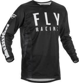 img 3 attached to Fly Racing 2022 Kinetic Mesh Jersey (Black/White