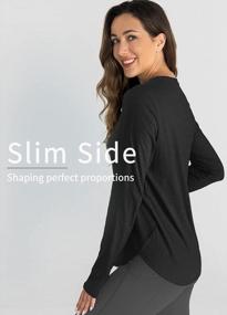 img 1 attached to Stay Fashionable And Comfortable With Hiverlay'S Long Sleeve Workout Shirts For Women - Perfect For Running And Athletic Activities!