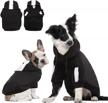soft and cozy black dog hoodie with pocket, xs size - perfect puppy hooded pullover pet clothes made of warm cotton material by dasior logo