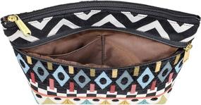 img 1 attached to 👜 Danny Tapestry Crossbody Bags: Handmade Women's Handbag & Wallet Set with Adjustable Strap