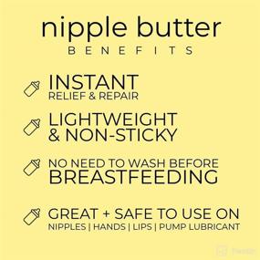 img 1 attached to 👶 Mum. Motherhood Essentials® Organic Nipple Butter (2 oz): Lanolin Free, Doctor Recommended, USDA Organic + NON GMO - Safe Breastfeeding Cream, Pump Lubricant & Essential