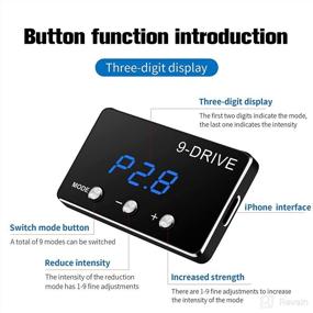 img 2 attached to Enhance Performance with Throttle Response Controller: 9 Drive Modes for Dodge Challenger, Ram, Jeep, Wrangler, Maserati Ghibli, Quattroporte, 300C, 200C