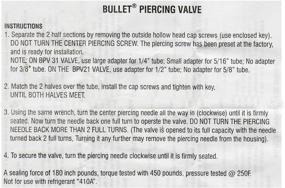 img 1 attached to 🔧 Supco BPV31 Bullet Tap Valve - Sizes: 1/4", 5/16", 3/8" OD - Enhanced SEO