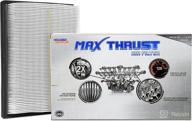 🚀 spearhead max thrust mt-741: ultimate performance engine air filter for all mileage vehicles логотип