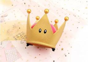 img 3 attached to C-ZOFEK Gold Bowsette Crown - Perfect Halloween Cosplay Accessory For Women!