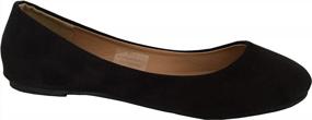 img 1 attached to Step Up Your Style With Shoes8Teen'S 14 Color Ballerina Ballet Flats - Leopard & Solids