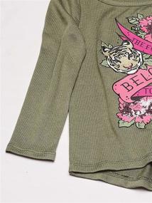 img 2 attached to Childrens Place Sleeve Graphic Heather Girls' Clothing ~ Tops, Tees & Blouses