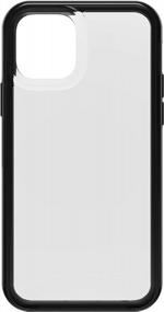 img 1 attached to LifeProof SLAM Series Case For IPhone 11 Pro - Clear/Black Black Crystal Protection