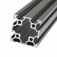 300mm european standard anodized aluminum profile extrusion linear rail v type 4040 for 3d printer, cnc, and laser engraving diy machines - by iverntech logo