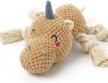sedioso plush dog toy - cute, durable & perfect for small, medium, and large breeds logo