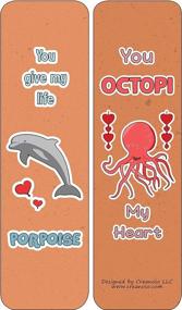 img 1 attached to 60-Pack Love Puns Bookmarks By Creanoso - Premium Quality Gift Idea For All Ages | Perfect For Stocking Stuffers, Party Favors & Giveaways On All Occasions