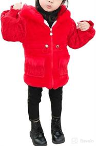 img 1 attached to 🧥 Urtrend Little Girl's Baby Toddler Kids Winter Outerwear Coat Jacket: Stylish and Warm Layers