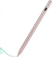 premium pink active stylus for apple ipad - rechargeable fine point stylus pen for touch screens logo