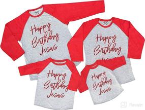 img 4 attached to Ate Apparel Matching Family Christmas Apparel & Accessories Baby Girls better for Clothing