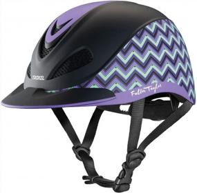img 1 attached to Troxel Horseback Riding Helmet - Fallon Taylor Edition