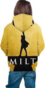 img 1 attached to Musicals Hamilton Hoodies Sweatshirt Outdoors Boys' Clothing - Fashion Hoodies & Sweatshirts