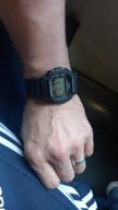 img 1 attached to CASIO G-Shock DW-5600E-1V quartz watch, alarm clock, chronograph, stopwatch, countdown timer, waterproof, display backlight, shockproof, black review by Boyan Jurov ᠌