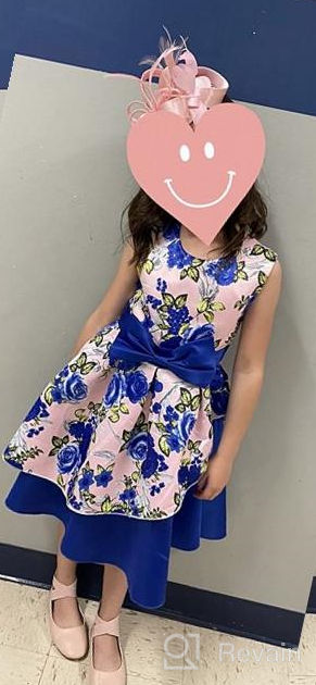 img 1 attached to Sleeveless Printed Sundresses: Perfect Occasionwear for Toddler Girls' Clothing in Dress Collection review by Cary Clemons