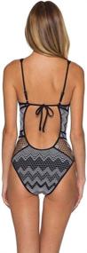 img 2 attached to Becca Rebecca Virtue Crochet Swimsuit Women's Clothing - Swimsuits & Cover Ups