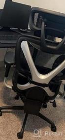 img 7 attached to GABRYLLY Office Chair: Large Ergonomic Desk Chair with Lumbar Support, 3D Armrest, and Breathable Mesh - Ultimate Comfort for Work or Study
