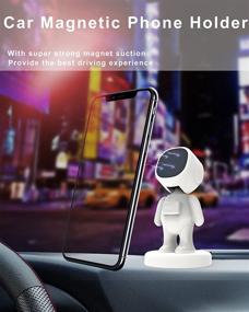 img 2 attached to Magnetic Phone Holder IPhone Universal Car Electronics & Accessories