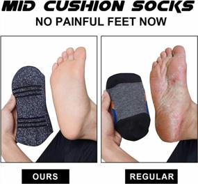 img 1 attached to 5 Pairs KEECOW Hiking Socks For Men & Women - Cushioned Moisture Control For Running, Work, Trekking & Walking.