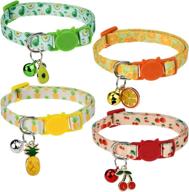 cooshou breakaway collars pineapple adjustable логотип