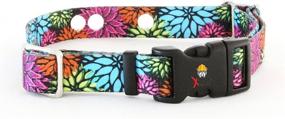 img 4 attached to 🌸 Flower Days Large Replacement Dog Collar Strap: Compatible with Invisible Fence and Electric Dog Fence Collars of Various Brands