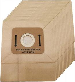 img 1 attached to 15 Pack Of Atrix PVACBP6-15P Paper Filter Bags For Ergo And Ergo Pro Backpack Vacuums