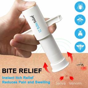 img 3 attached to Venom Extractor Suction Tool For Bee Sting Bite Relief - Easy To Use, Natural Itch & Pain Reduction For Hiking, Backpacking & Camping (White)