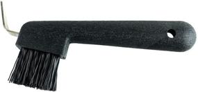 img 4 attached to Horze Hoof Pick Brush Black