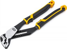 img 4 attached to GEARWRENCH 8" Pitbull K9 V-Jaw Dual Material Tongue And Groove Pliers - 82168C