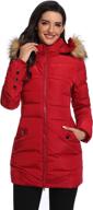 obosoyo womens hooded thickened jacket women's clothing ~ coats, jackets & vests logo