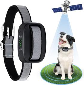 img 4 attached to 🐶 WIEZ Wireless Dog Fence with GPS - Electric Pet Containment System, Range 98-3380 ft, Adjustable Warning Strength, Rechargeable - Harmless and Suitable for Medium to Large Dogs